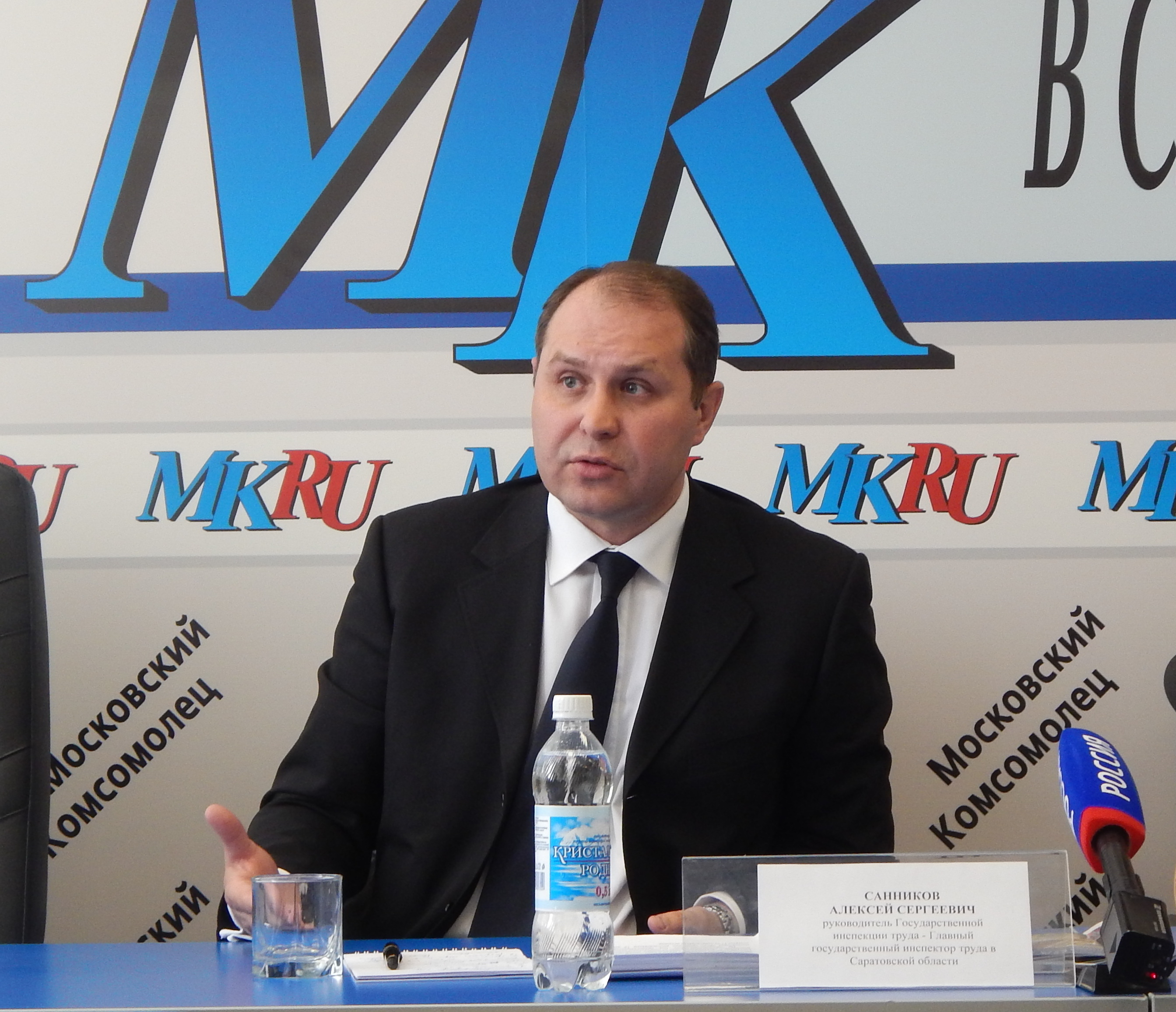 Глава ГИТ встретился с журналистами в преддверии Международного дня охраны труда